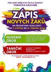 Název akce: Zápis žáků, datum akce: průběžně - průběžně